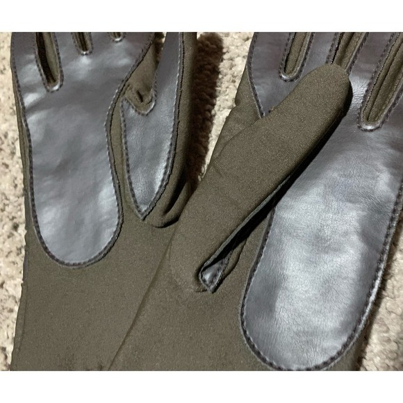 Vtg Hanes Her Way Driving Gloves Ladies Womens Sz M Brown Thinsulate Lined New! - Picture 4 of 10